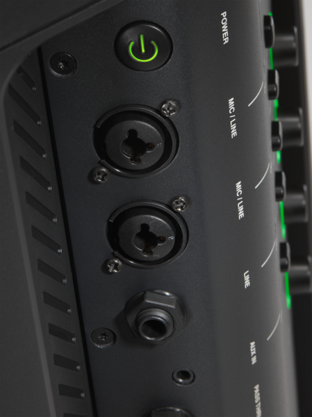 EON ONE COMPACT ALL-IN-ONE BATTERY-POWERED PORTABLE PA WITH PROFESSIONAL-GRADE MIXER